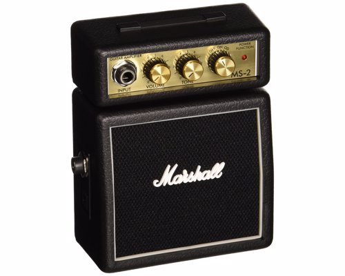 Mini Marshall Guitar Amp - Marshall mini amps, though small, pack a punch, are very cool, portable and no guitarist should be without one