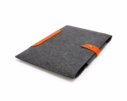 Lavievert Felt Laptop Sleeve - High quality, durable felt and leather laptop bags that keep your precious devices free from dust and scratches