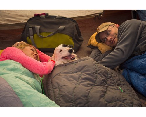 Ruffwear Dog Sleeping Bag - A cozy, warm dog-specific sleeping bag so your pooch can be just as comfortable as you out in the woods