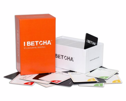 IBETCHA - The ultimate party game - Cards Against Humanity meets Never Have I Ever in this hilarious party game that gets people to tell their most epic stories
