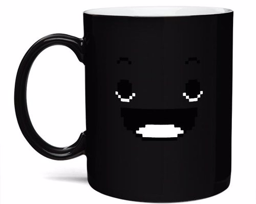 8 Bit Rise & Shine Heat Change Mug - It's not just you who needs coffee in the morning, it's your mug!