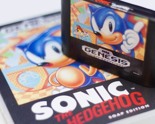 Retro Gamer Cartridge & Controller Soap - Amazingly realistic soap versions of classic console cartridges and controllers