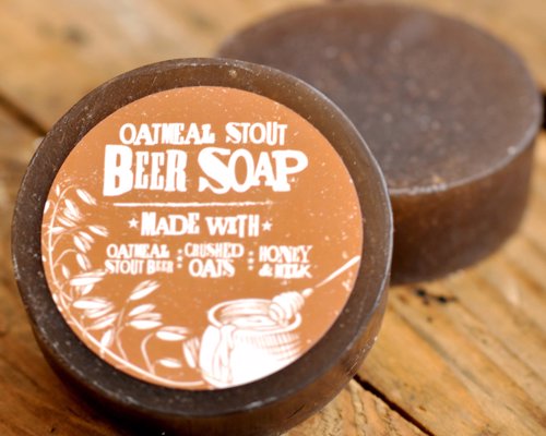 Beer Soap - Soap made from Swag Brewery's Oatmeal Stout, Vanilla Porter and more - smells amazing!