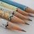 Vintage atlas hand wrapped pencils