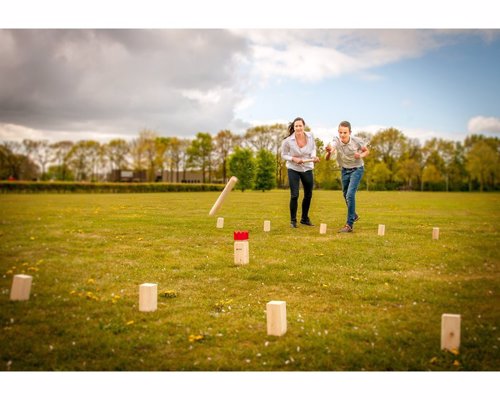 Kubb - Award Winning Lawn Game - This fantastically fun ancient Viking game is a test of accuracy and strategy 