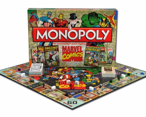 Marvel Comics Monopoly - Marvel Comics Collector's Edition of the classic board game