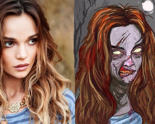 Get A Zombie Portrait Of Yourself