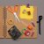 Kraft square scrapbook